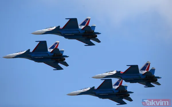 Rus Şövalyeleri TEKNOFEST'te! Su-30 pilotlarının gösteri uçuşu nefes kesti - 22