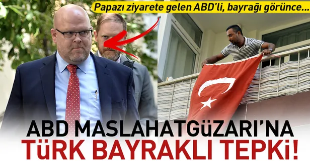 ABD Maslahatgüzarı'ndan Brunson'a ziyaret!