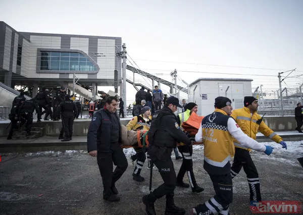 Son dakika: Ankara'da tren kazası! Yüksek Hızlı Tren ile banliyö treni çarpıştı - 39