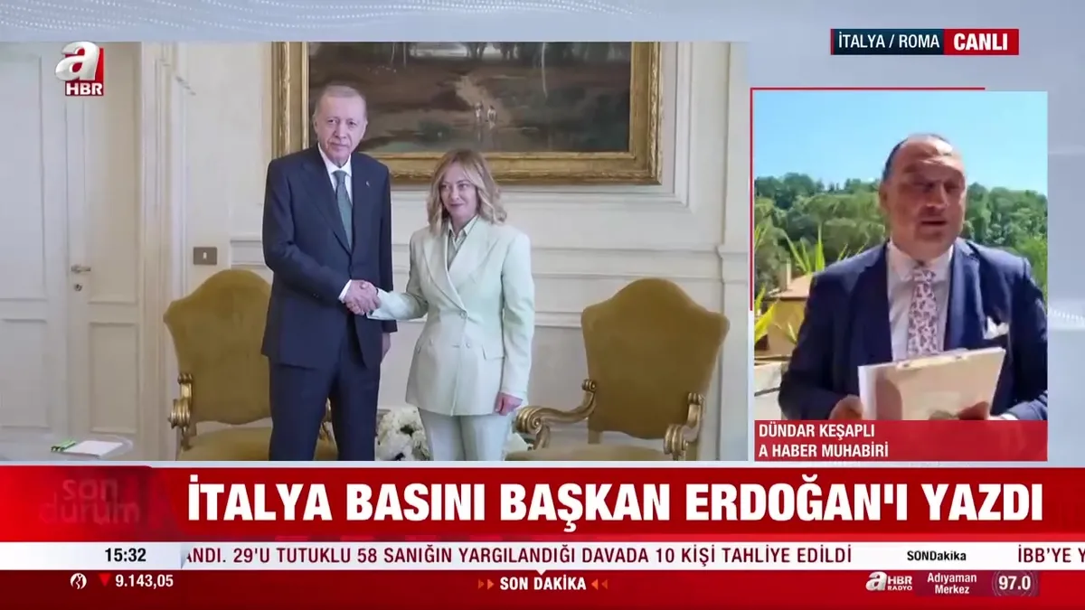 Başkan Erdoğan'ın Roma ziyareti İtalya basınında