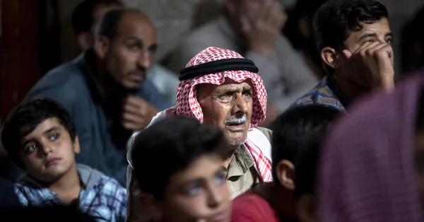 Tel Abyad'da terör tehdidinden uzak ilk cuma namazı
