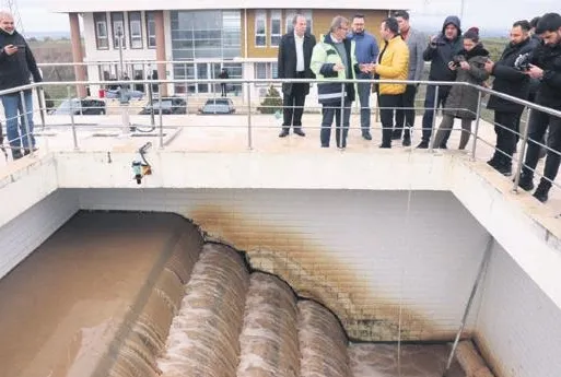 Edirne’de musluklardan çamur akıyor!