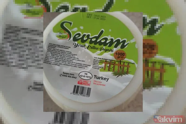 Peynirde Nişasta Sevdam Marka Yarım Yağlı Taze Çeşnili Eritme Peynirinde Bitkisel Yağın Yanısıra Nişasta Da Olduğu Ortaya Çıktı.