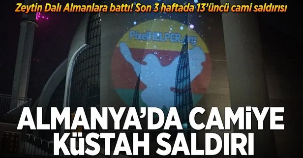 Almanya Da Camiye Kustah Saldiri Takvim