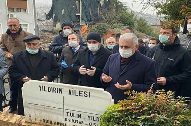 Binali Yıldırım'ın acı günü! Kayınvalidesi Havva Yıldırım toprağa verildi