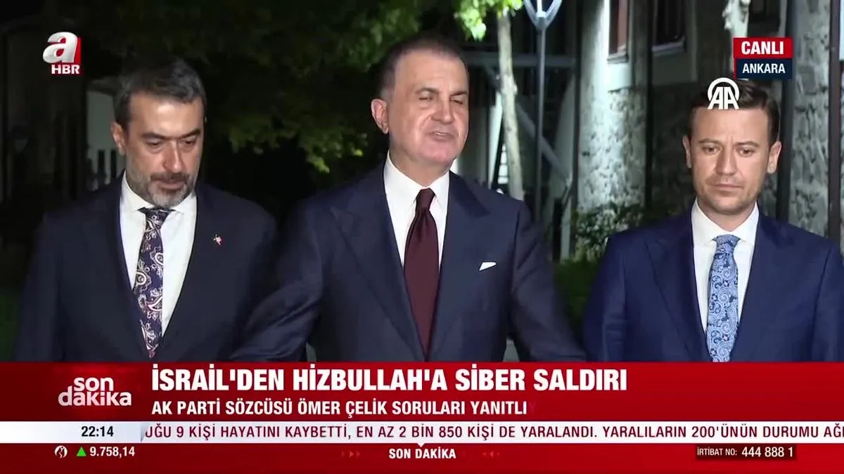 AK Parti Sözcüsü Ömer Çelik önemli açıklamalarda bulundu: Katliam şebekesi savaşı yaymak istiyor