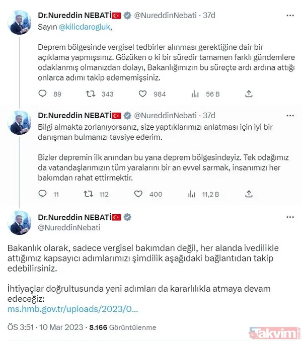 Kemal Kılıçdaroğlu'na 25 sayfalık ayar! Hazine ve Maliye Bakanı Nureddin Nebati paylaştı - 5