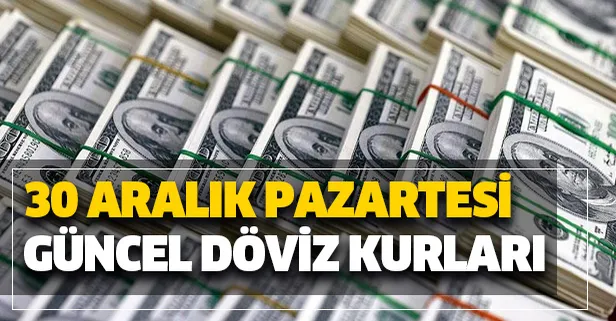 Dolar son dakika hareketli! 30 Aralık euro ve dolar ne kadar oldu? Güncel döviz kurları alış satış fiyatı-1