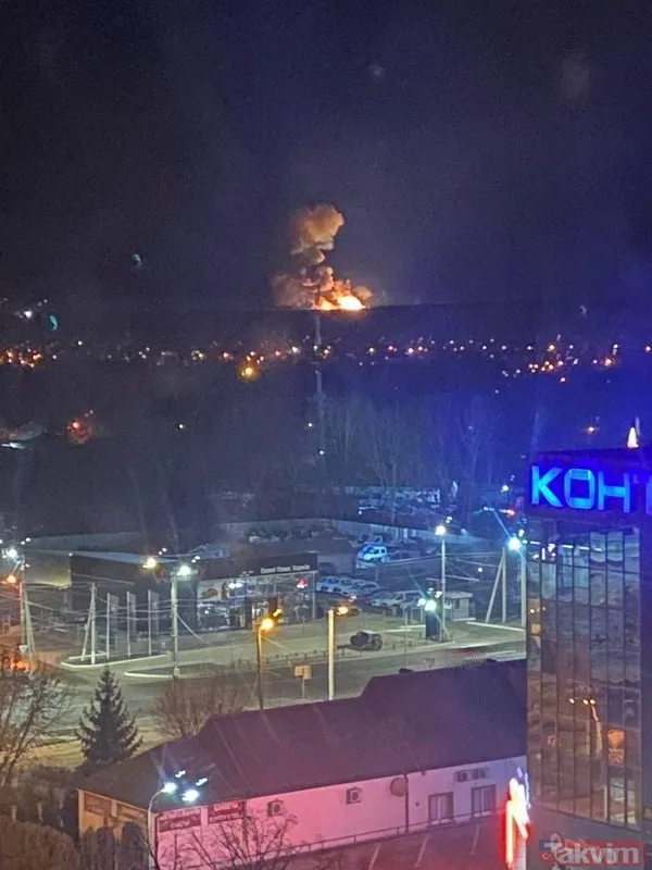 SON DAKİKA I Bombardıman başladı! İşte Rusya'nın Ukrayna'ya girdiği anlar... - 1