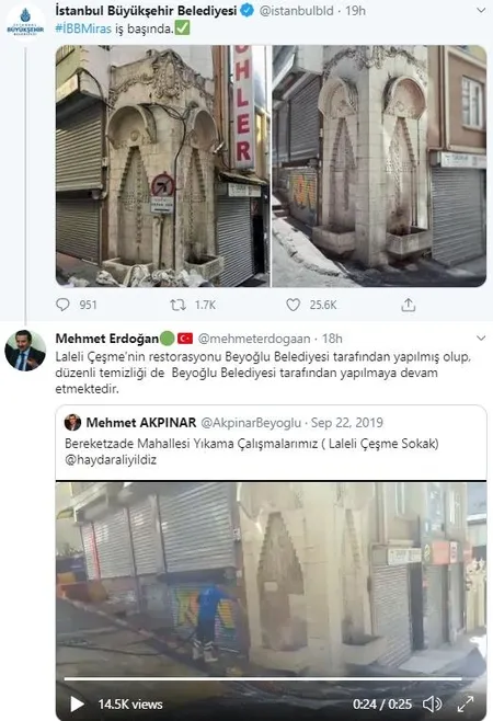 Laleli Çeşme’yi ‘biz temizledik’ diyen CHP'li İBB'nin yalanı ortaya çıktı-2