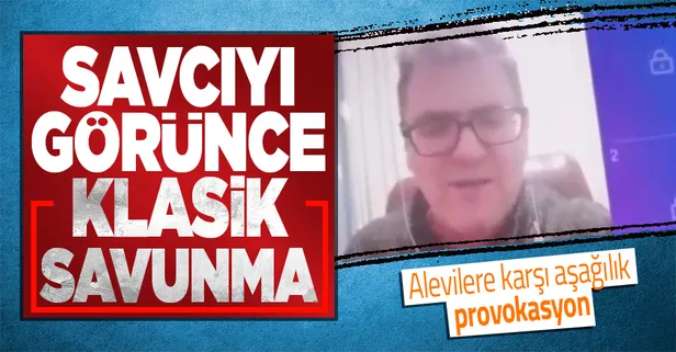 Sosyal medyadan yaptığı canlı yayında Alevilere galiz küfürler ve hakaretler savuran Yakup Tilki'den klasik savunma: Alkollüydüm