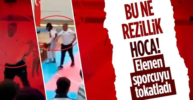 Diyarbakır’da tepki çeken olay! Tekvando antrenörü rakibine yenilen kız sporcuyu tokatladı