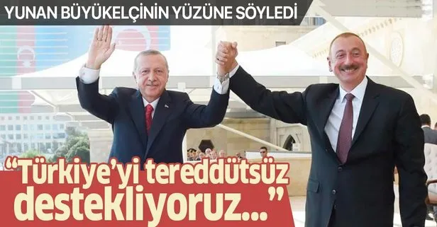 Azerbaycan'dan Türkiye'ye Doğu Akdeniz desteği!