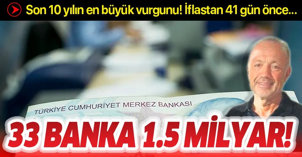 Son 10 yılın en büyük banka dolandırıcılığı: 1.5 milyarlık organize vurgun