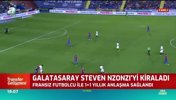 Galatasaray Steven Nzonzi'yi KAP'a bildirdi Video