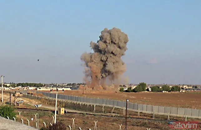 Rasulayn'da teröristlerin tuzakladığı 250 kilo patlayıcı böyle imha edildi