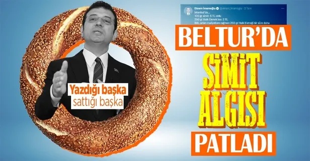 Beltur'da vatandaşı isyan ettiren fiyat: Simit 9 TL'den satılıyor
