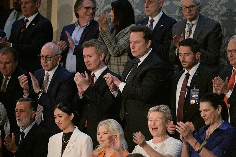 Katil Netanyahu'ya ABD Kongresi'nde tek kişilik dev direniş! Elon Musk ise soykırım sürüsüne katıldı!-4