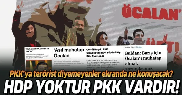 HDP yoktur, PKK vardır