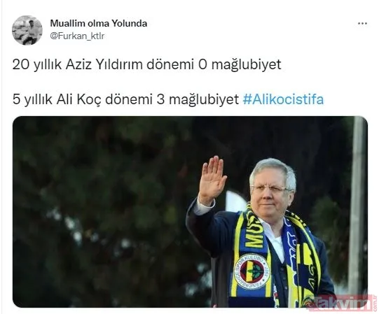 Galatasaray'ın Kadıköy galibiyeti Fenerbahçe'yi karıştırdı! Sarı-Lacivertli taraftarlardan istifa çağrısı - 6