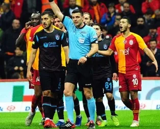 Galatasaray-Trabzonspor maçının hakemi Ümit Öztürk için MHKdan flaş karar!