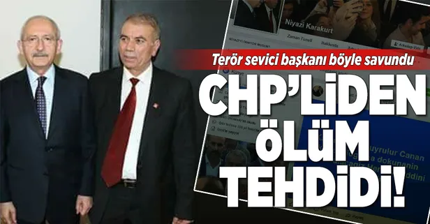 CHP'liden ölüm tehdidi!