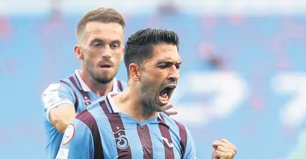 Trabzonspor'da Bakasetas'tan gol yağmuru! Bordo-Mavili formayla Süper Lig'de toplamda 25'inci golünü kaydetti