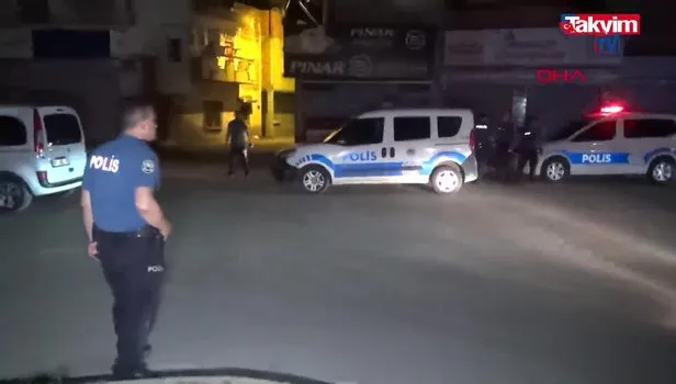 Adana'da ailesiyle yoldan geçen kadına maganda kurşunu isabet etti
