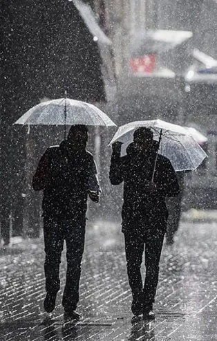 HAVA DURUMU | Meteorolojiden İstanbul için gökgürültülü sağanak uyarısı!