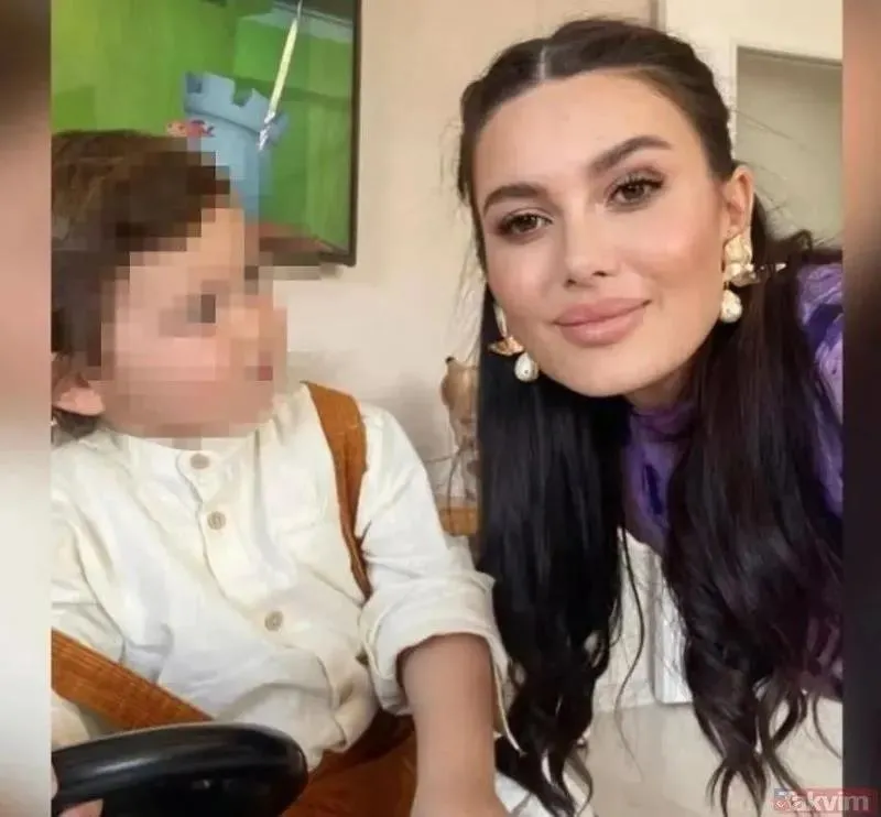 3 yaşındaki oğlu çocuğunun babasının Hacı Sabancı olduğunu iddia eden Fatma D. (Takvim.com.tr fotoğraf servisi)