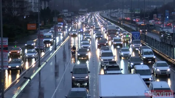 İstanbul'un trafik çilesi katlandı! | YOL DURUMU - 1