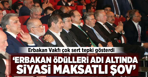 Erbakan Vakfı'ndan sert tepki: Erbakan'a sadakatsizlik!