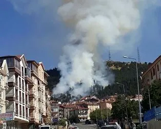 Ankara’da orman yangını! Evlere çok yakın...