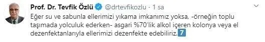 Bilim Kurulu Üyesi Prof. Dr. Tevfik Özlü açıkladı: Ellerdeki yaradan Kovid-19 bulaşır mı?-9