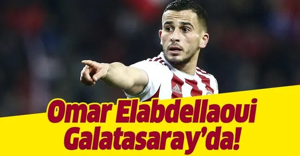 Galatasaray’ın yeni sağ beki Omar Elabdellaoui! İşte kontrat detayları