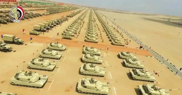 Mısır’dan sınırda gövde gösterisi! Katil İsrail'in saldırıları sonrası cephe genişler mi?