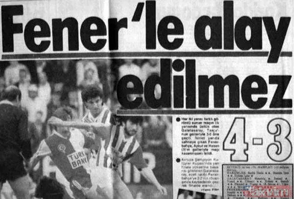 İşte unutulmaz Fenerbahçe - Galatasaray derbileri! - 2