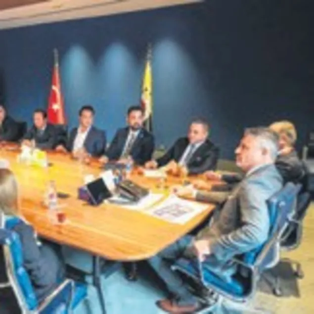 İş dünyasından Saran’a ziyaret