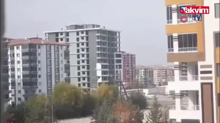 12 katlı binanın devrilme anı kameralarda