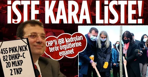 CHP’li İBB’de kadrolar terör örgütlerine emanet!