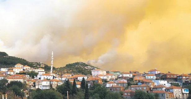 İzmir’de korkutan yangın