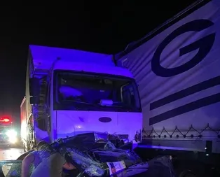 TEM Otoyolu’nda feci kaza: Ölü ve yaralılar var