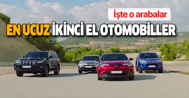 2019 Nisan ayı en ucuz ikinci el otomobiller
