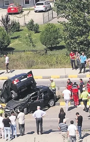 Yok böyle çarpışma