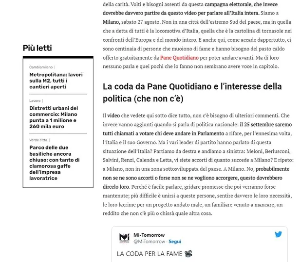 Avrupa'da açlık ve gıda krizi derinleşiyor! İtalya'nın finans başkenti Milano'da yardım kuyrukları sosyal medyaya yansıdı-13
