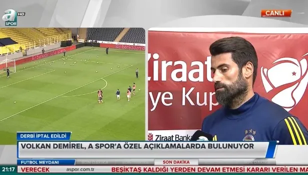 Volkan Demirel, Beşiktaş'ın sahaya çıkmamasını değerlendirdi