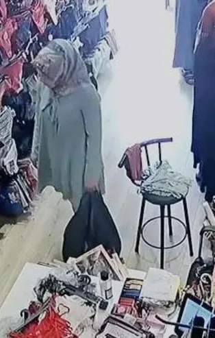 Beğendikleri iç çamaşırlarını çaldılar