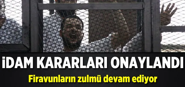 Mısır’da 183 kişinin idamı kesinleşti!