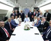 Başkan Erdoğan KKTC dönüşü uçakta gazetecilerin sorularını yanıtladı! Rum’a giden partilere sert tepki: İhanet sandıkta cezalandırılacaktır