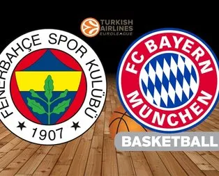 Fenerbahçe - Bayern Münih basketbol maçı hangi kanalda?